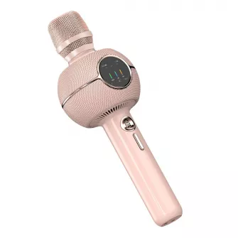 Karaoke mikrofoni - StarSpark Pixel Art Microphone PINK