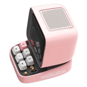 Bluetooth zvučnici - Ditoo-Pro Retro Pixel Art Bluetooth Speaker PINK
