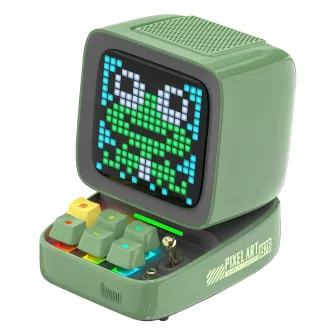 Bluetooth zvučnici - Ditoo-Pro Retro Pixel Art Bluetooth Speaker GREEN