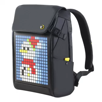Rančevi - Pixoo Backpack-M Innovative Smart LED BLACK