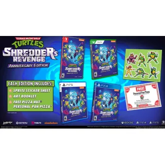 Playstation 5 igre - PS5 Teenage Mutant Ninja Turtles: Shredder's Revenge - Anniversary Edition