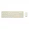 MOFII WL HONEY COMB set tastatura i miš u ŽUTO/BELOJ boji