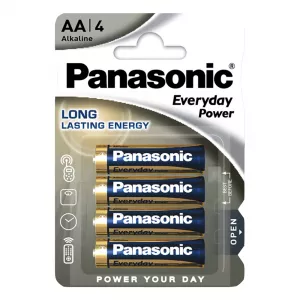 Baterije - Panasonic baterije LR6EPS/4BP- AA 4 kom Alkalne Everyday