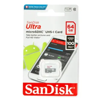 Memorijske kartice - Micro SD 64GB SanDisk Ultra
