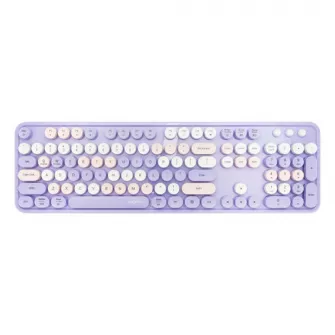 Kompleti - MOFII WL SWEET DM RETRO set tastatura i miš u LjUBIČASTOJ boji