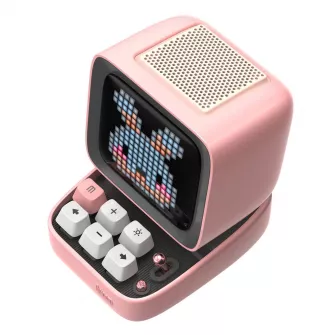 Karaoke zvučnici - Ditoo-Mic Mini Karaoke Machine Pixel Art Bluetooth Speaker PINK