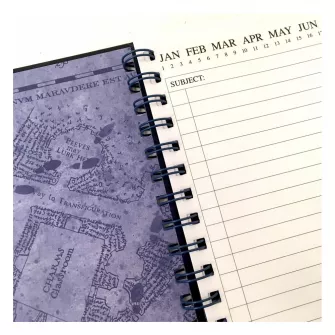 Notesi i olovke - Harry Potter (Marauders Map) A4 Wiro Notebook
