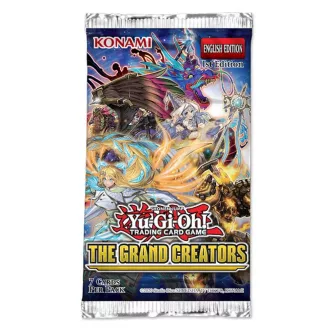 Kolekcionarske kartice - Yu-Gi-Oh! TCG: The Grand Creators - Booster Box (Single Pack) [1st Edition]