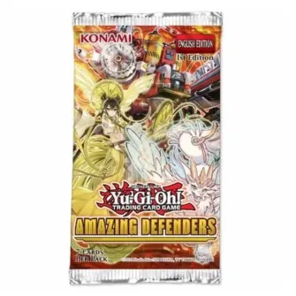 Kolekcionarske kartice - Yu-Gi-Oh! TCG: Amazing Defenders - Booster Box (Single Pack) [1st Edition]