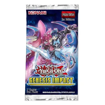Kolekcionarske kartice - Yu-Gi-Oh! TCG: Genesis Impact - Booster Pack [1st Edition]
