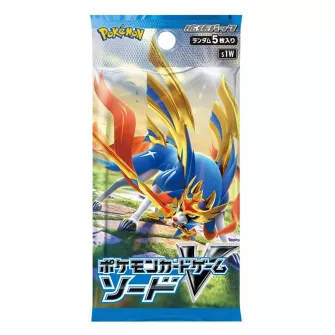 Kolekcionarske kartice - Pokemon TCG: Sword V - Booster Box (Single Pack) [KR]