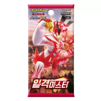 Kolekcionarske kartice - Pokemon TCG: Single Strike - Booster Box (Single Pack) [KR]