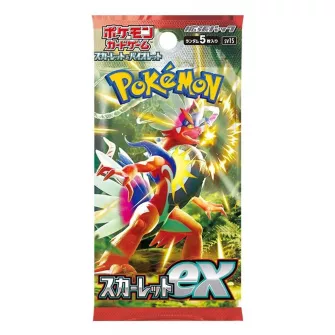 Kolekcionarske kartice - Pokemon TCG: Scarlet EX - Booster Box (Single Pack) [JP]
