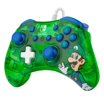 Gejmpedi - Nintendo Switch Wired Controller Rock Candy Mini Luigi