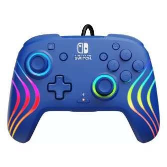 Gejmpedi - Nintendo Switch Afterglow Wave Wired Controller Blue