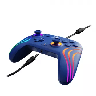 Gejmpedi - Nintendo Switch Afterglow Wave Wired Controller Blue