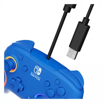 Gejmpedi - Nintendo Switch Afterglow Wave Wired Controller Blue