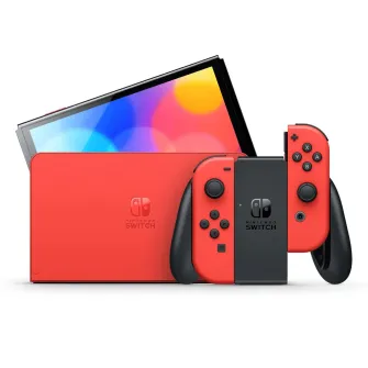 Nintendo konzole - Nintendo Switch Console (OLED Model) Mario Red Edition