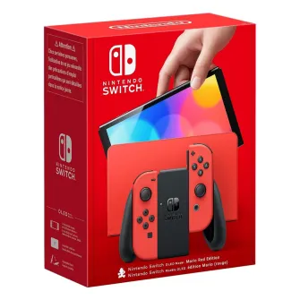 Nintendo konzole - Nintendo Switch Console (OLED Model) Mario Red Edition