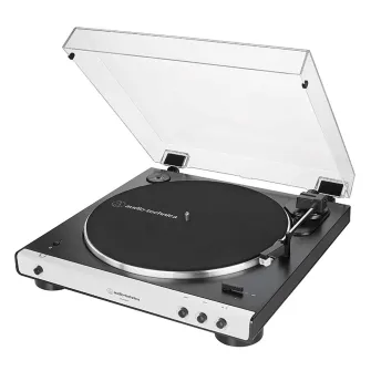 Muzički instrumenti - Fully Automatic Wireless Belt-Drive Turntable AT-LP60XBTWH - White