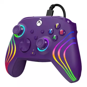 Gejmpedi - XBOX Wired Controller Afterglow Wave Purple