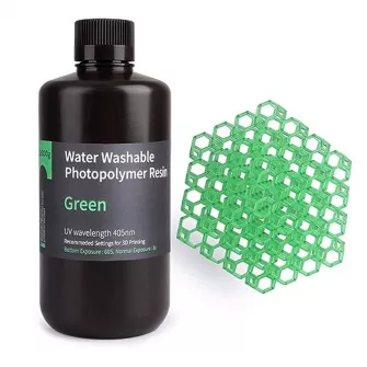 Dodatna oprema za 3D štampače - Water Washable Resin 1kg Clear Green
