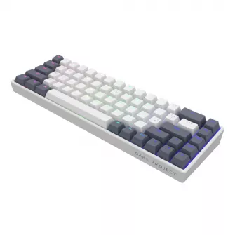 Gejmerske tastature - Dark Project KD68B White / Navy Blue - G3MS Mech. RGB (ENG) - EOL