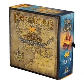 Društvene igre - Lord Of The Rings - Middle-Earth Map Puzzle (1000 pc)