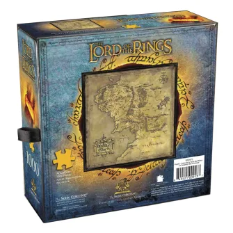 Društvene igre - Lord Of The Rings - Middle-Earth Map Puzzle (1000 pc)