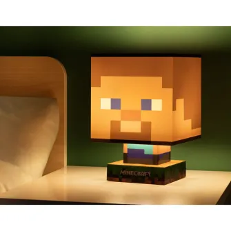 Merchandise razno - Minecraft - Steve Icon Lamp