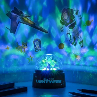 Merchandise razno - Lampa Disney - Buzz Lightyear - Projection Light & Wall Decals
