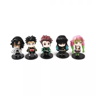 Akcione figure - Demon Slayer - Tanjiro & The Hashiras Mascot Set B