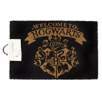 Merchandise razno - Harry Potter - Welcome To Hogwarts Black Doormat (37x55cm)