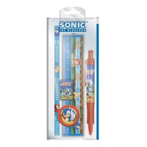 Merchandise razno - Sonic The Hedgehog - Golden Rings Standard Stationery Set