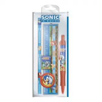 Notesi i olovke - Sonic The Hedgehog - Golden Rings Standard Stationery Set