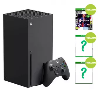 Xbox Series X/S konzole - XBOX Series X 1TB + poklon 3 igre