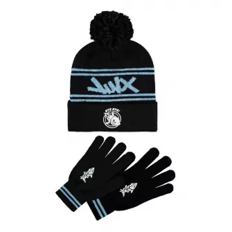 Kačketi i kape - League Of Legends - Men's Core Logo Giftset (Beanie & Knitted Gloves)