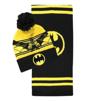 Kačketi i kape - Batman - Giftset (Beanie & Scarf)