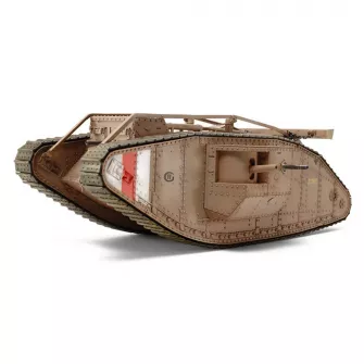 Plastične makete - 1:35 WWI British Tank Mk. IV Male (Single Motor + Figures)