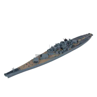 Brodovi i podmornice - 1:700 US Battleship BB-62 New Jersey Water Line Series