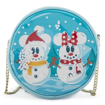 Rančevi - Disney Snowman Mickey Minnie Snow Globe Crossbody Bag