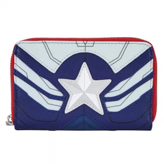Novčanici - Marvel Falcon Captain America Cosplay Zip Around Wallet
