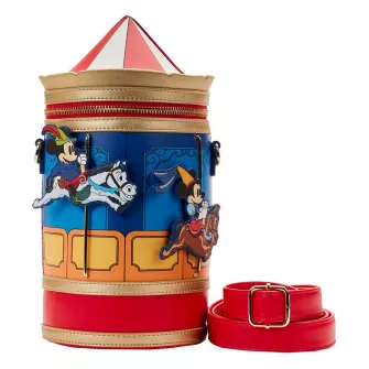 Ženske torbe - Disney Brave Little Tailor Mickey Minnie Carousel Crossbody Bag