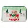 Rudolph Merry Couple Zip Around Wallet