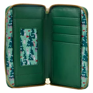 Rudolph Merry Couple Zip Around Wallet