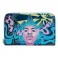 Jimi Hendrix Psychodelic Landscape Zip Around Wallet