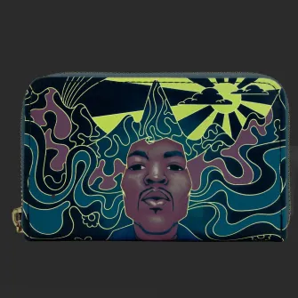 Novčanici - Jimi Hendrix Psychodelic Landscape Zip Around Wallet