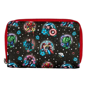 Novčanici - Marvel Avengers Tattoo Zip Around Wallet