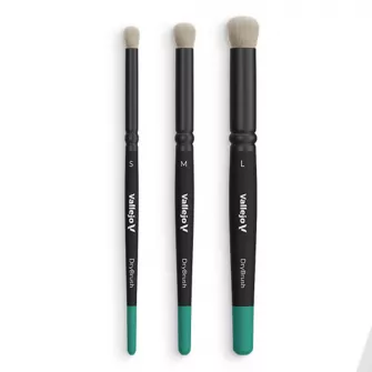 Warhammer pribor i oprema - Dry Brush Set - Natural Hair (S, M & L)