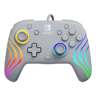 Gejmpedi - Nintendo Switch Afterglow Wave Wired Controller Grey